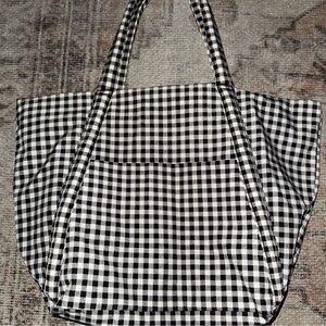 BAGGU original Gingham Cloud bag